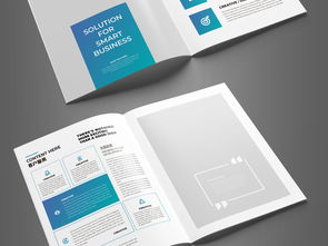 大氣藍(lán)色企業(yè)畫冊設(shè)計(jì)與網(wǎng)絡(luò)技術(shù)服務(wù)